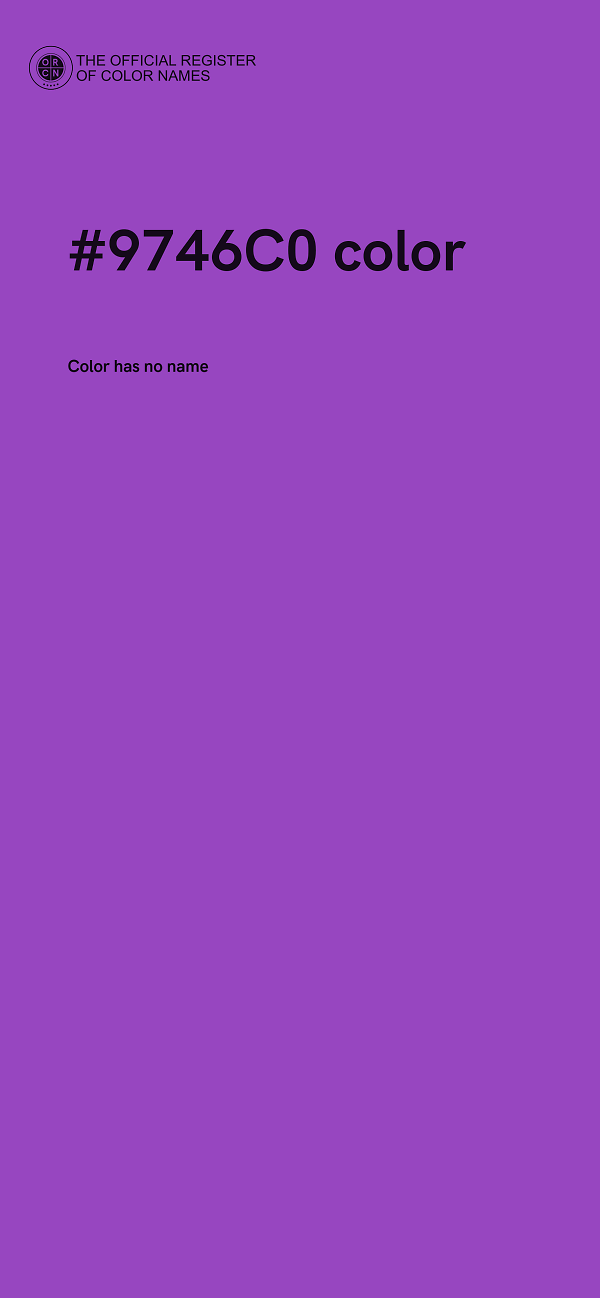 #9746C0 color image
