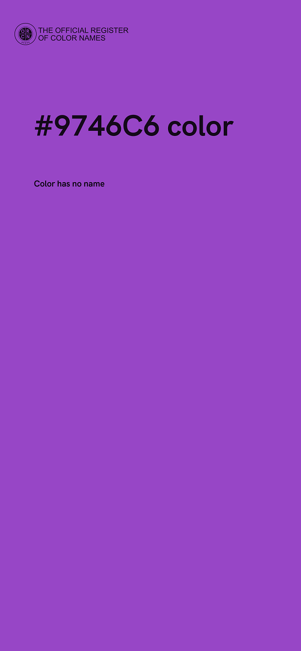 #9746C6 color image