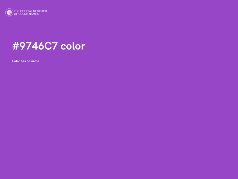 #9746C7 color image
