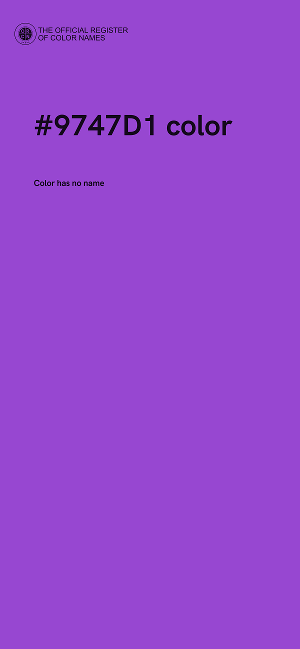 #9747D1 color image