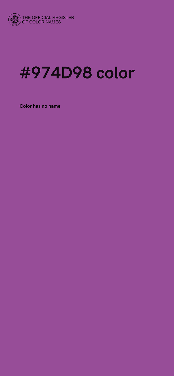 #974D98 color image