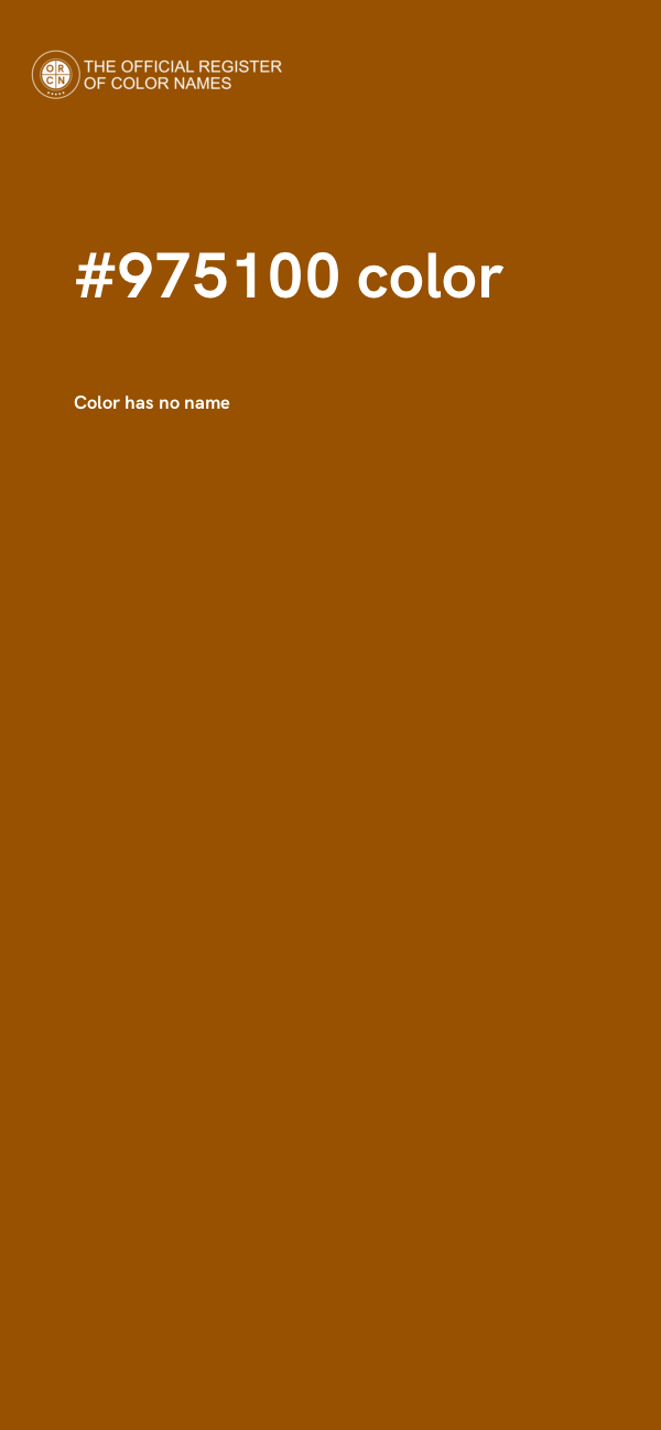 #975100 color image