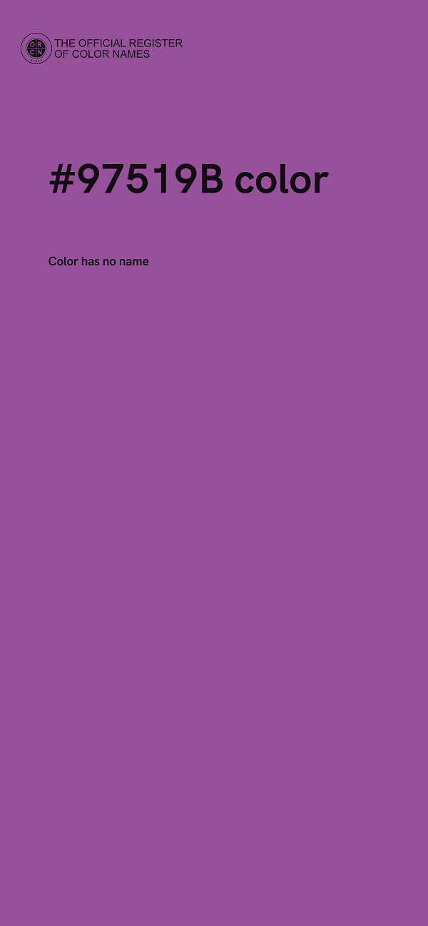 #97519B color image