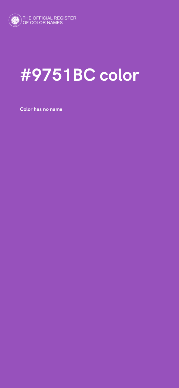 #9751BC color image
