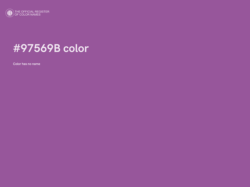 #97569B color image