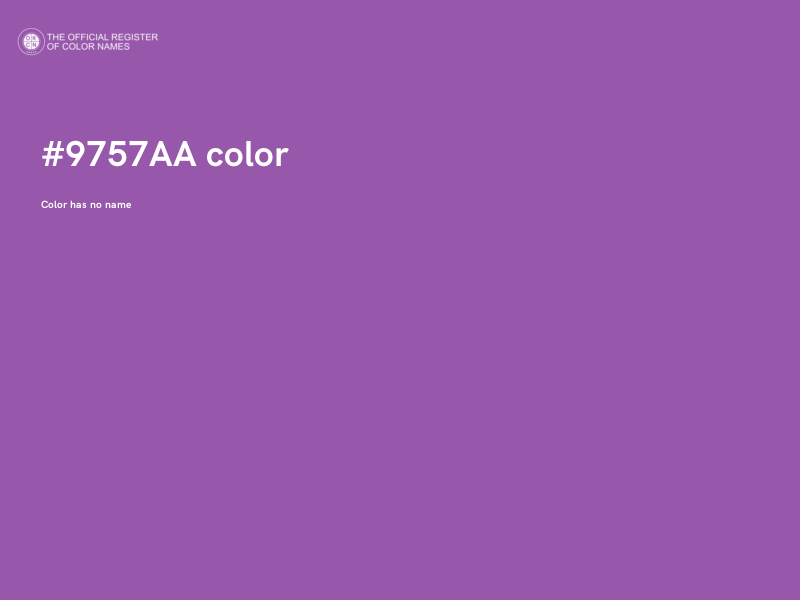 #9757AA color image