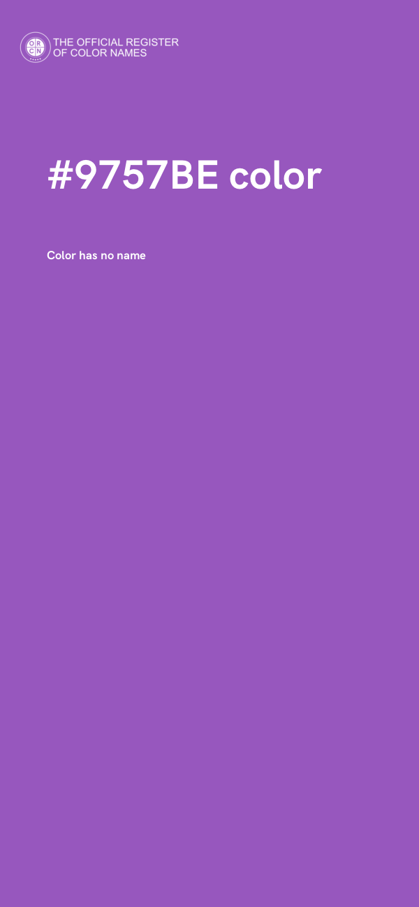 #9757BE color image