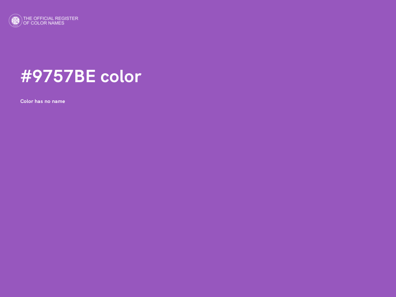#9757BE color image