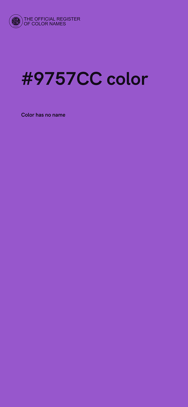 #9757CC color image