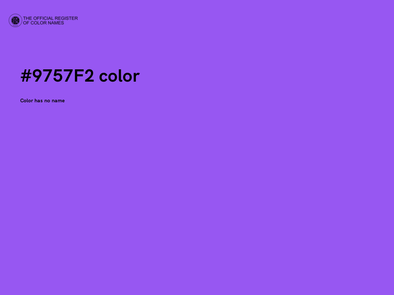 #9757F2 color image