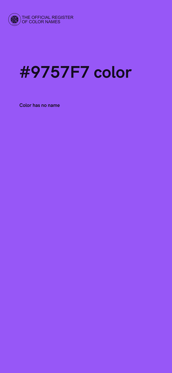 #9757F7 color image