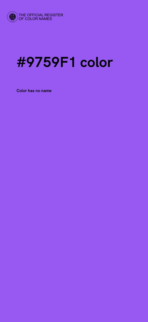 #9759F1 color image