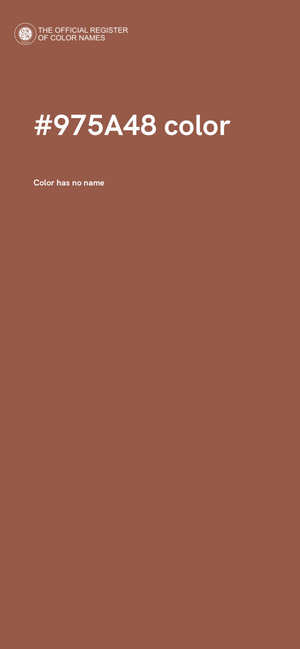 #975A48 color image