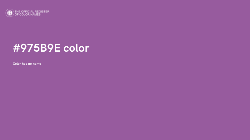 #975B9E color image
