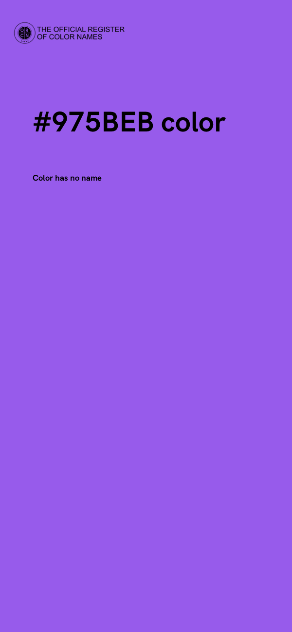 #975BEB color image