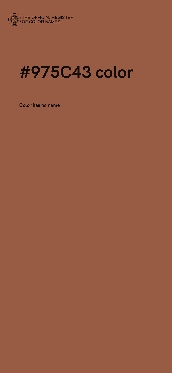 #975C43 color image