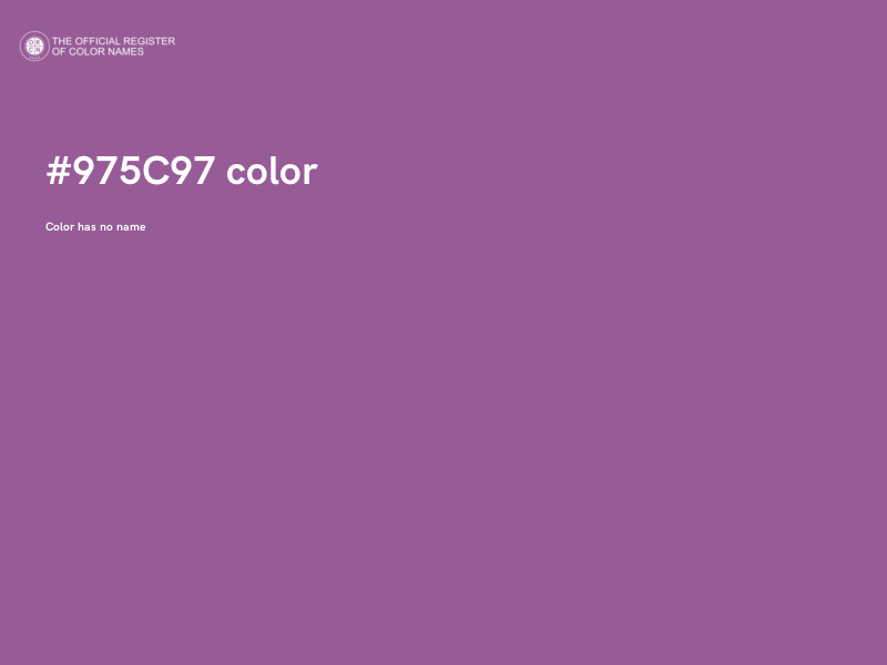 #975C97 color image