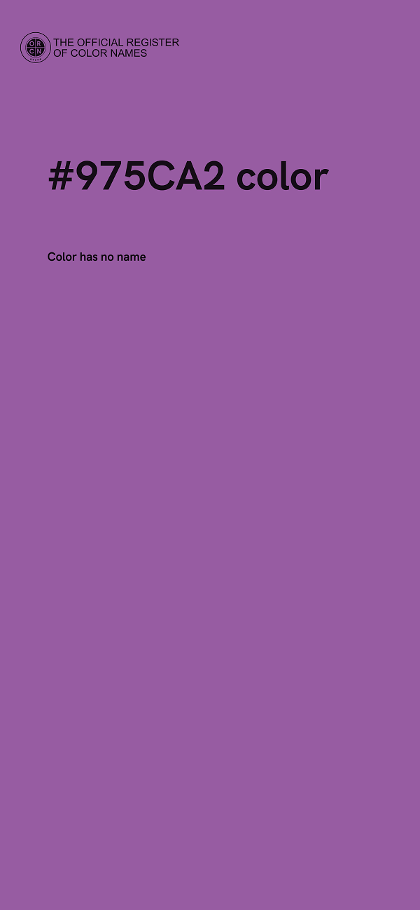 #975CA2 color image
