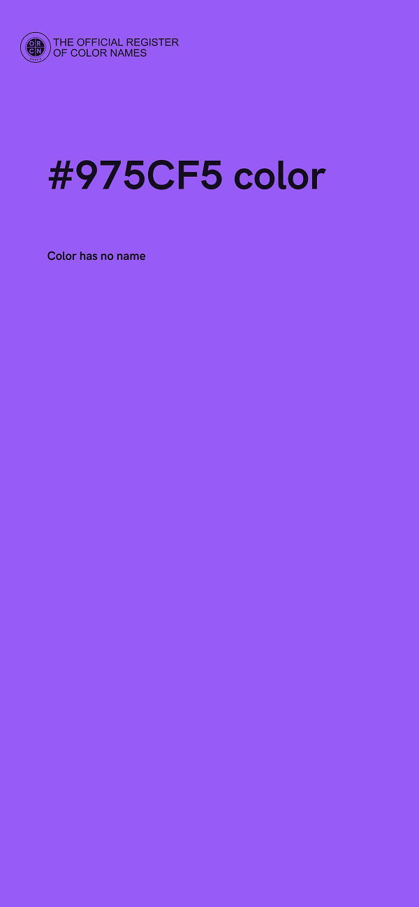 #975CF5 color image