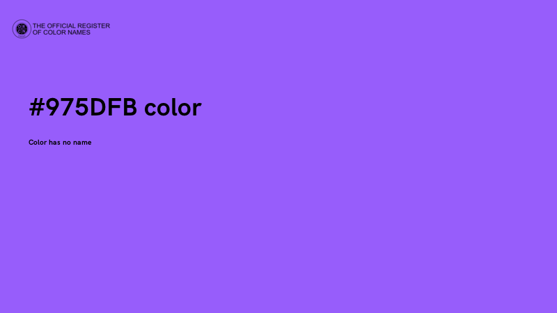 #975DFB color image