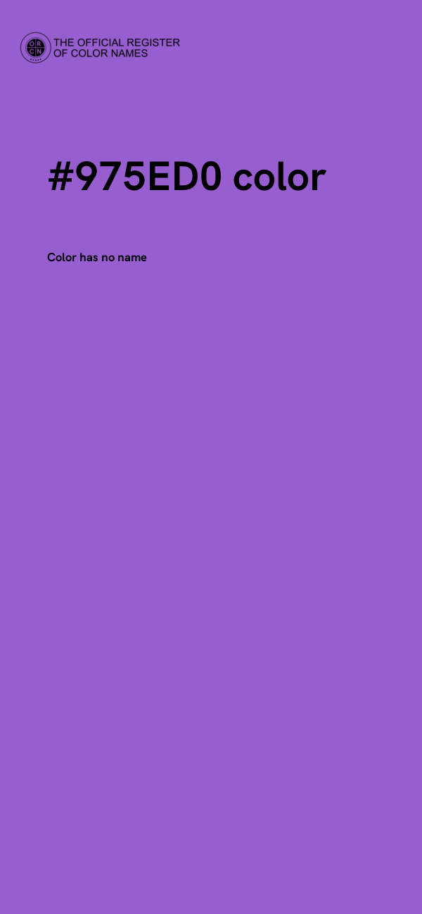 #975ED0 color image