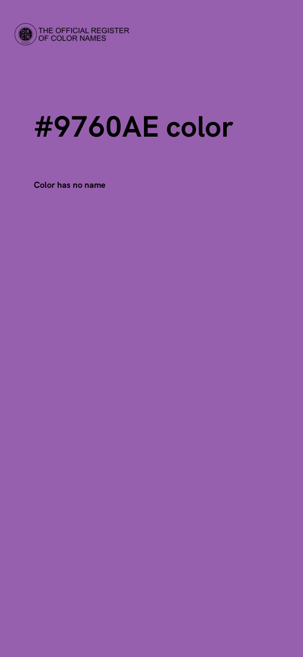 #9760AE color image
