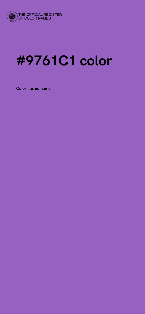#9761C1 color image
