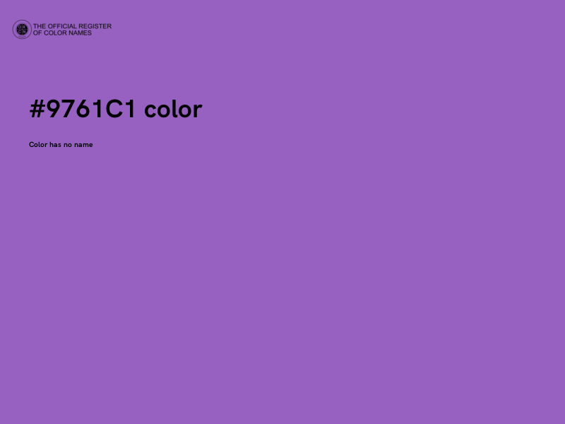 #9761C1 color image