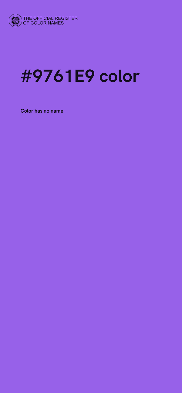 #9761E9 color image