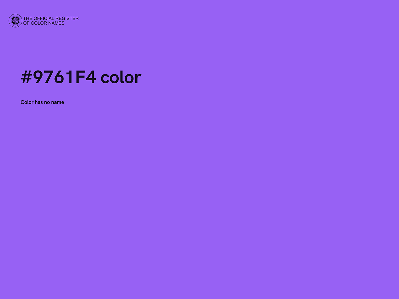 #9761F4 color image