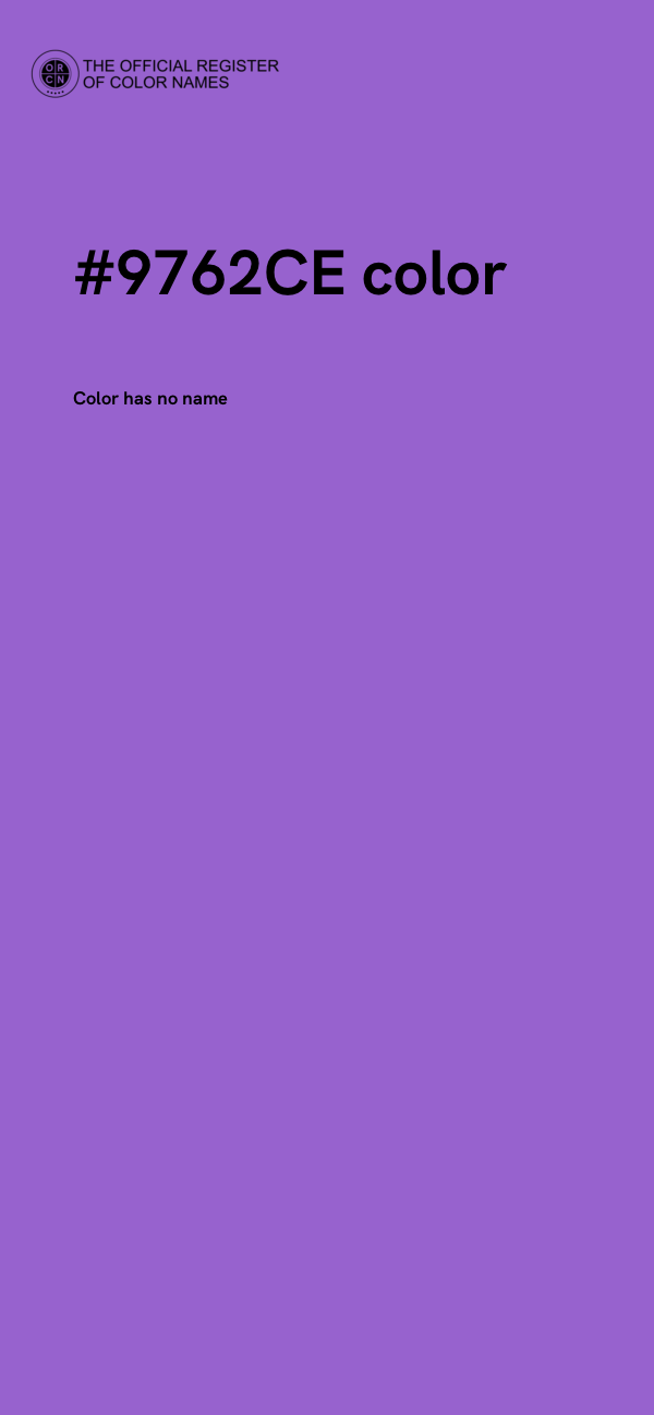 #9762CE color image