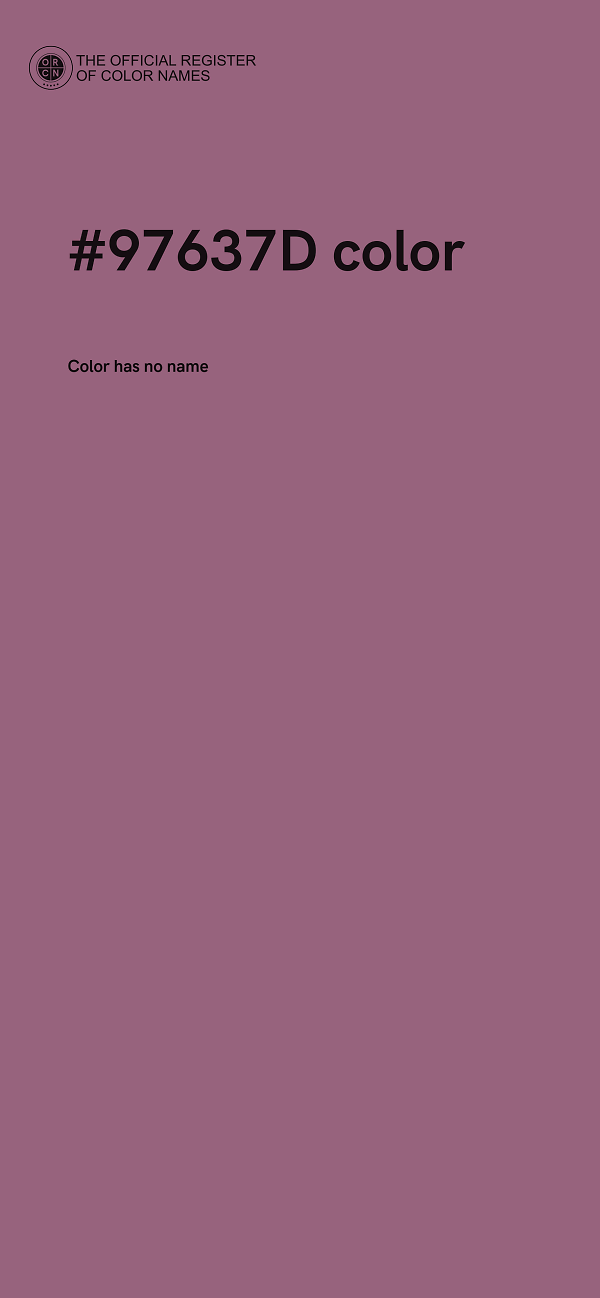 #97637D color image
