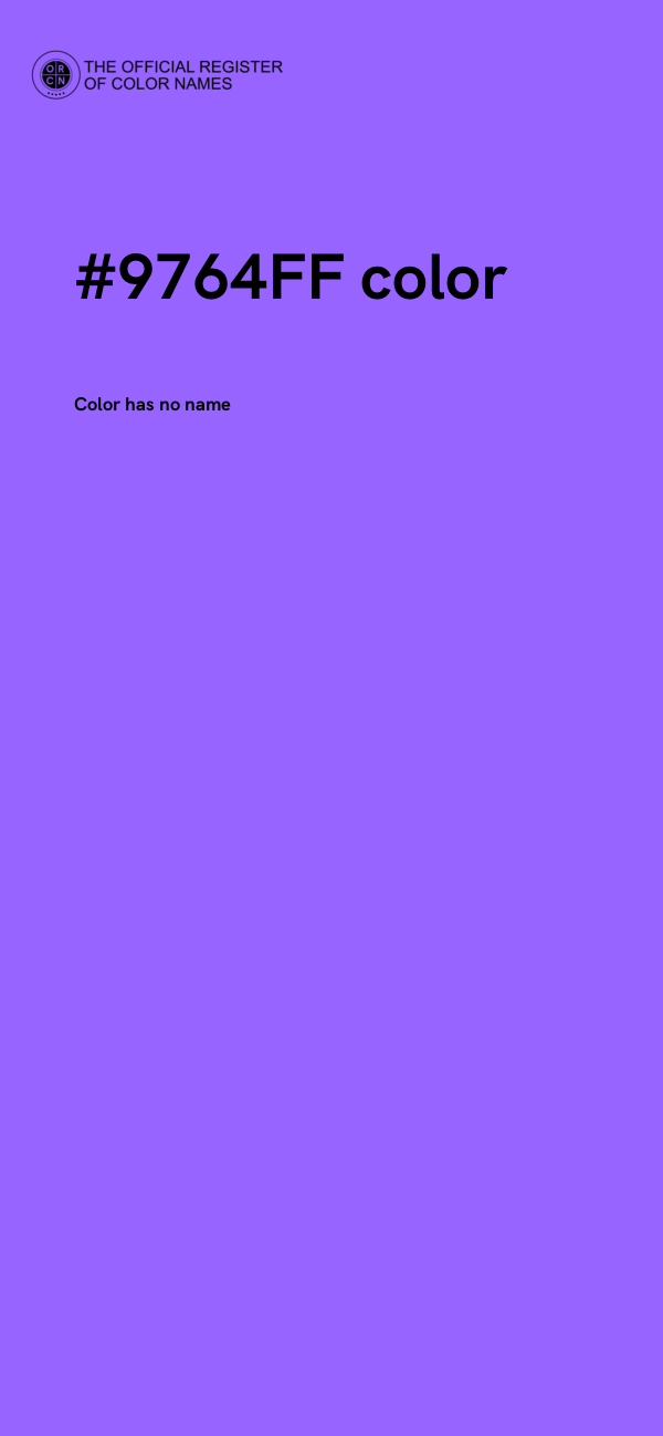 #9764FF color image
