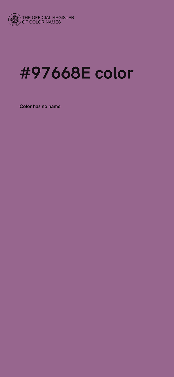#97668E color image