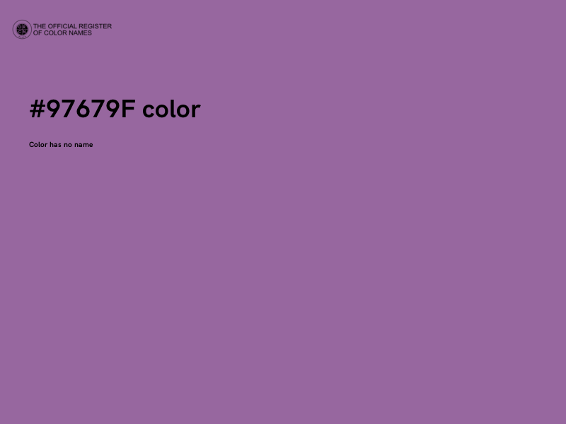 #97679F color image