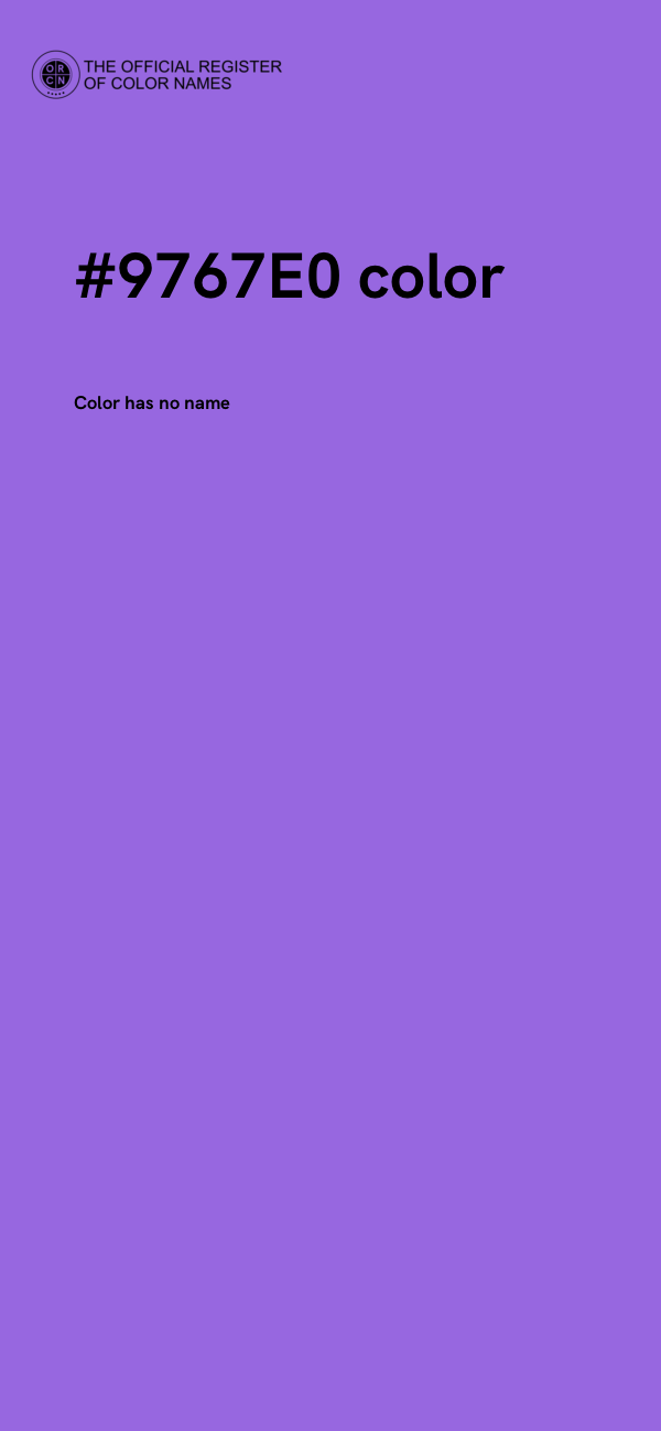 #9767E0 color image