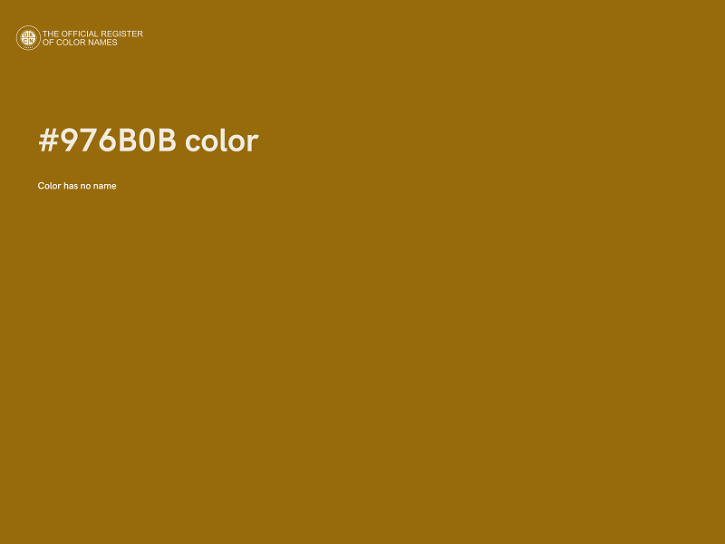 #976B0B color image