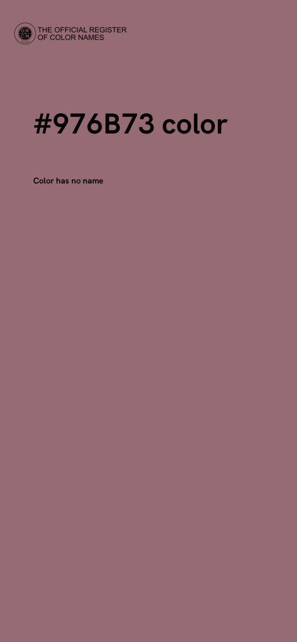 #976B73 color image