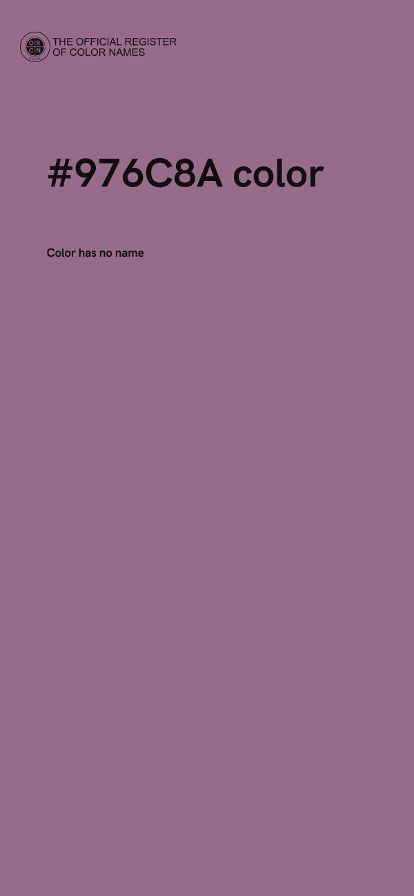 #976C8A color image
