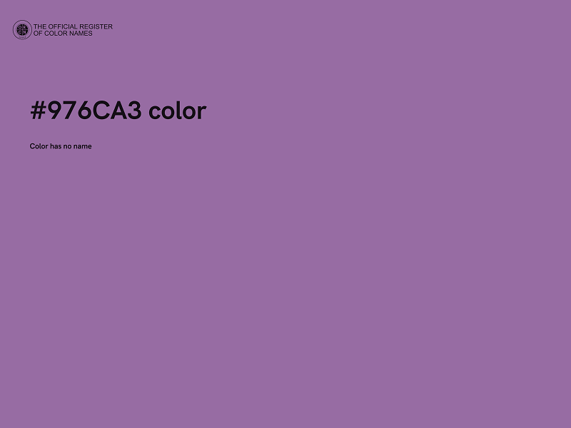 #976CA3 color image