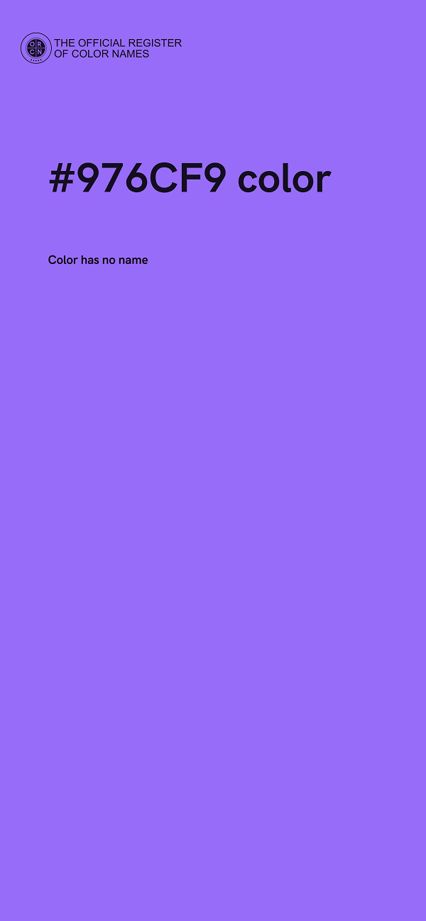 #976CF9 color image