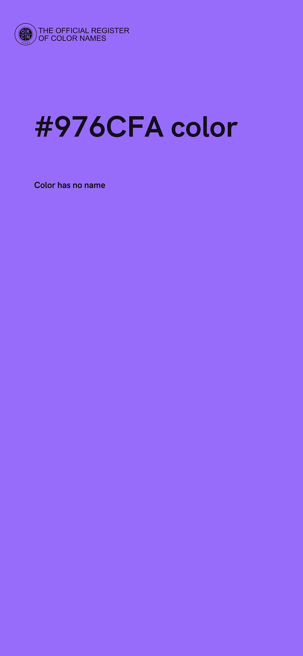 #976CFA color image
