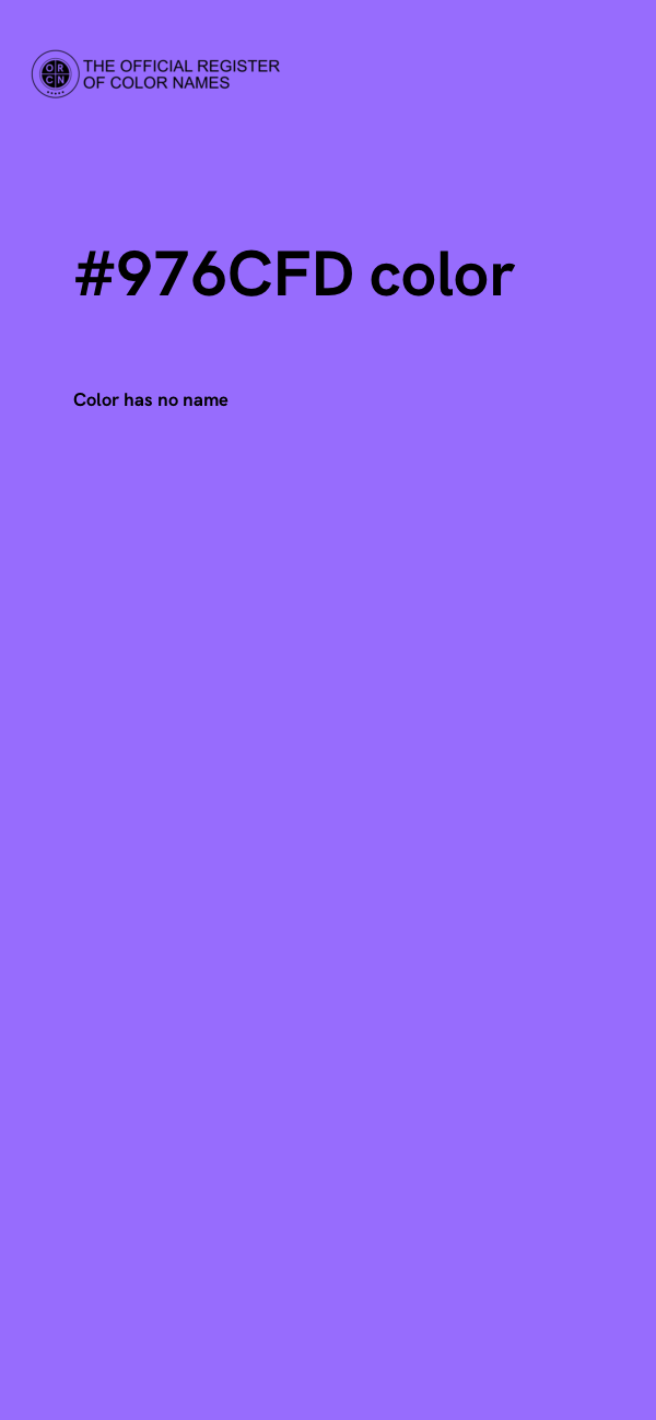 #976CFD color image