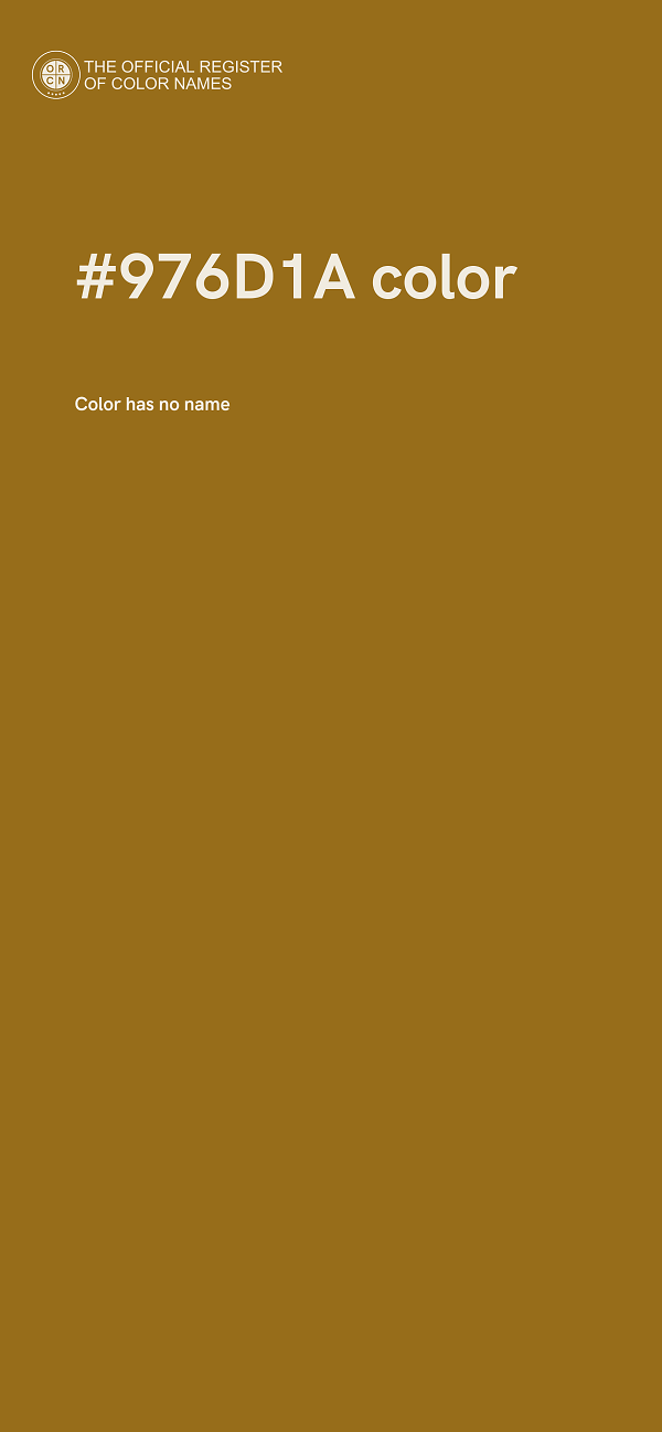 #976D1A color image