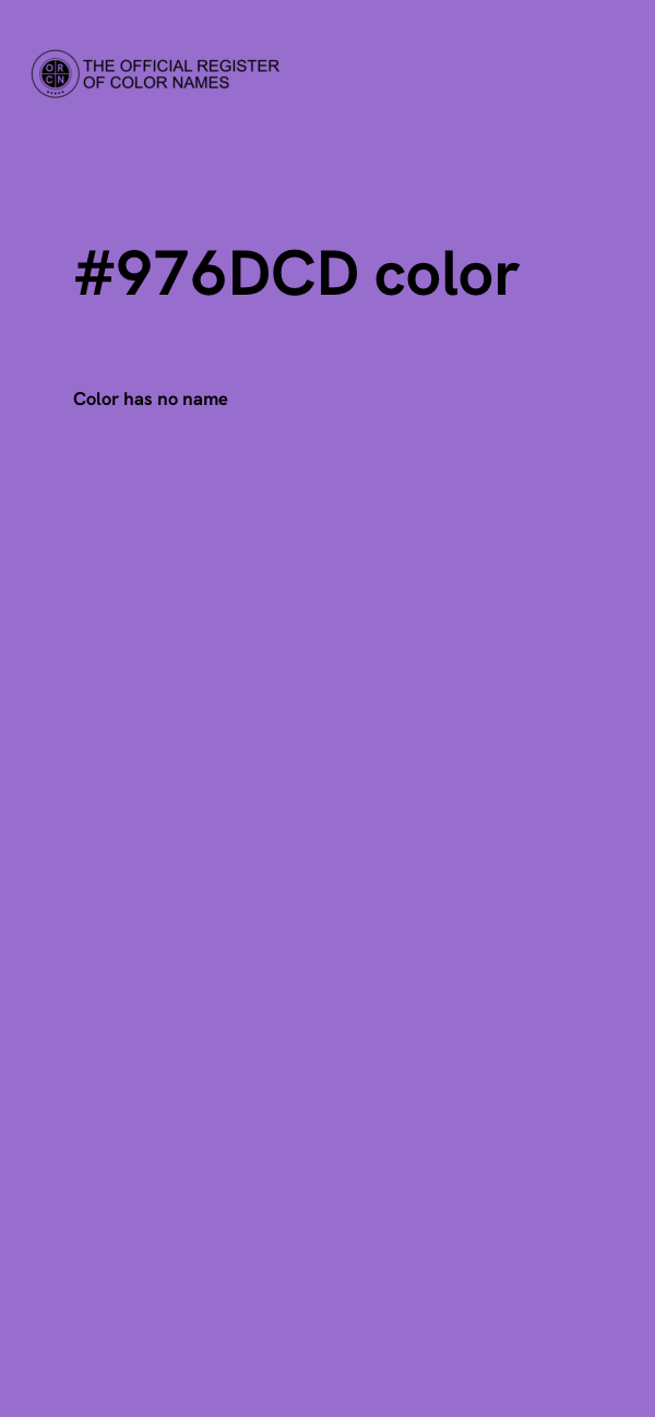 #976DCD color image