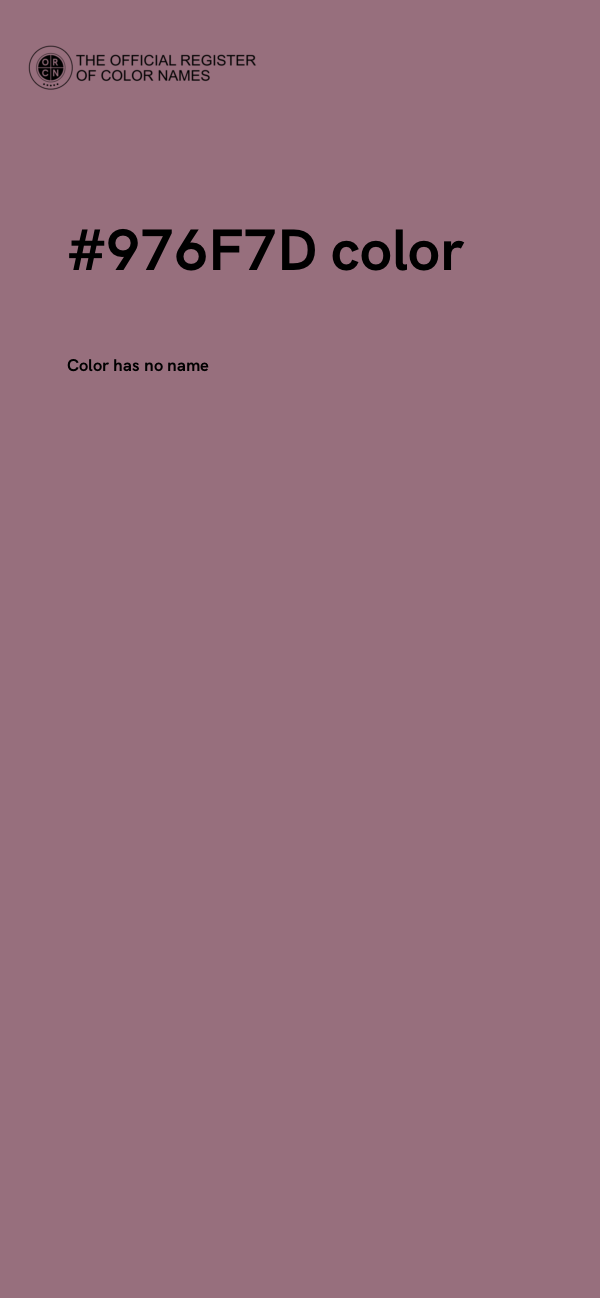 #976F7D color image