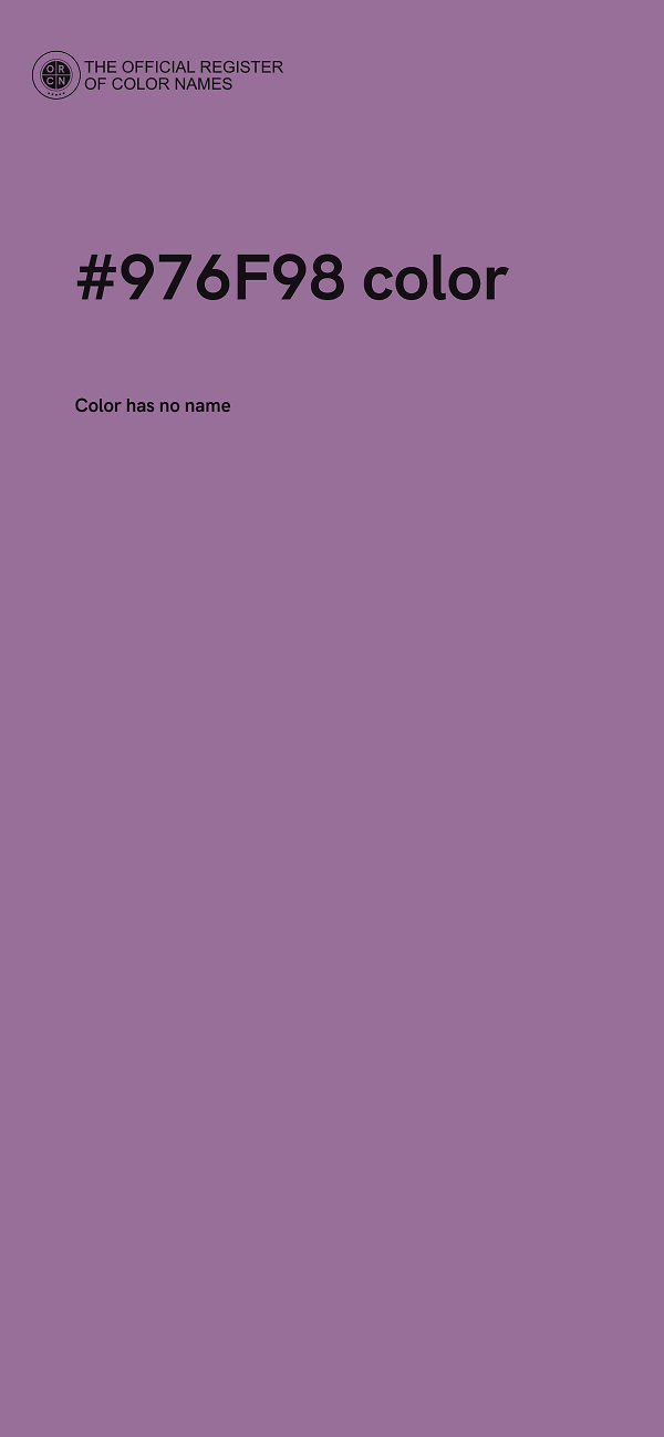 #976F98 color image