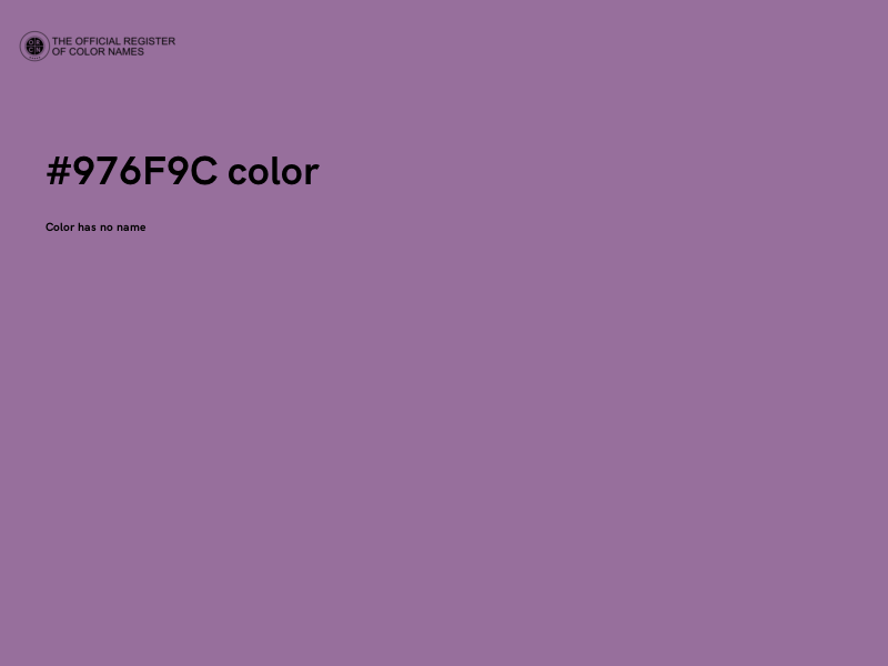 #976F9C color image