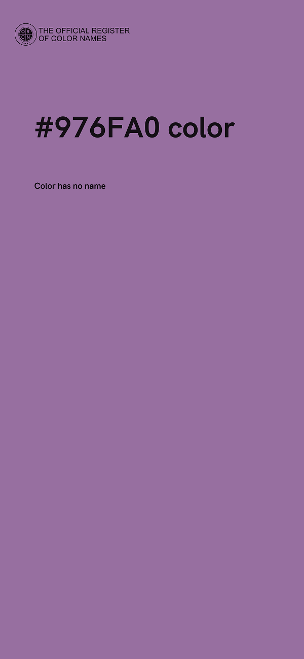 #976FA0 color image