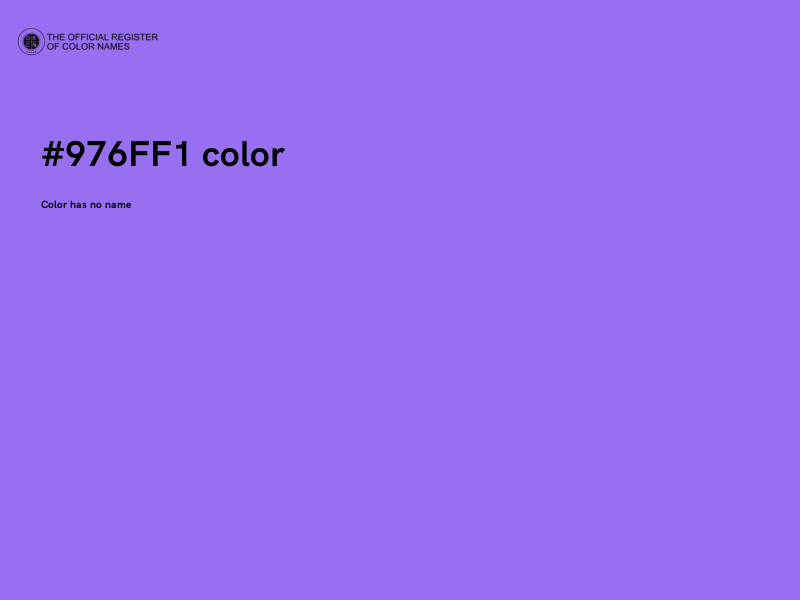 #976FF1 color image